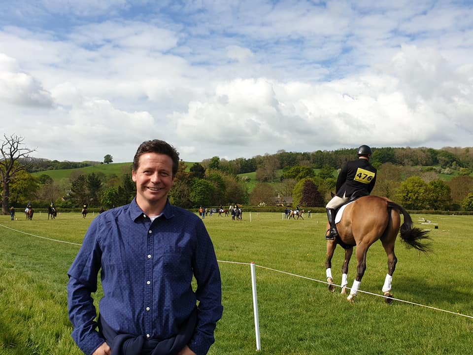 Visit to Broadway Horse Trials Nigel Huddleston